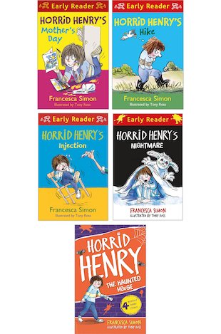 Horrid Henry Pack x 5 - Scholastic Kids' Club