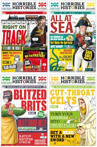 Horrible Histories Pack x 4