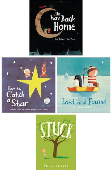Oliver Jeffers Pack x 4