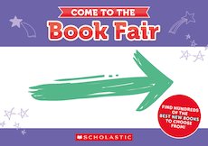 Scholastic Book Fair Arrows Spring 2022