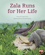 PM Purple: Zala Runs for Her Life (PM Storybooks) Level 19