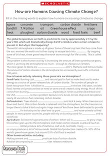 How are Humans Causing Climate Change?