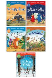 Buy Book Julia Donaldson Collection 5 Books Set (Zog and the Flying  Doctors, Tiddler, The Scarecrows Wedding, Stick Man, The Ugly Five) by  Scholastic