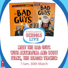 Meet The Bad Guys with Awkwafina and Scott Evans, The Reader Teacher Meet The Bad Guys with Awkwafina and Scott Evans, The Reader Teacher