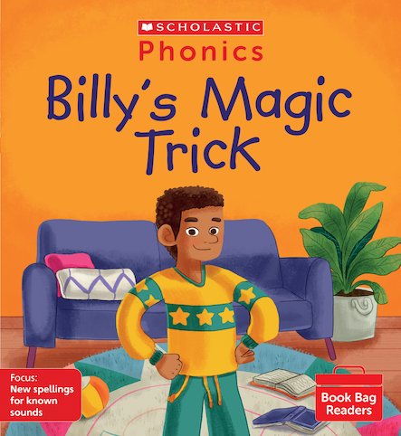 Billy's Magic Trick (Set 13) x6 Pack Matched to Little Wandle Letters and Sounds Revised