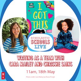 Writing as a team with Cara Mailey and Chrissie Sains