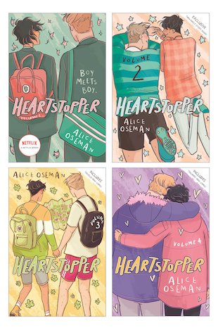 Heartstopper Pack x 4 - Scholastic Kids' Club