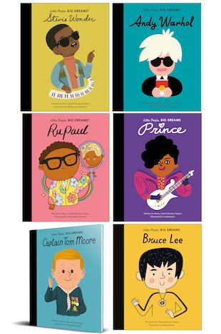 Little People, Big Dreams Pack x 6