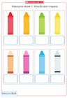 Resource sheet 1: Pencils and crayons