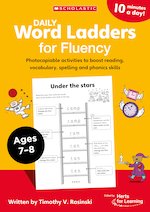 Daily Word Ladders for Fluency: Ages 7–8