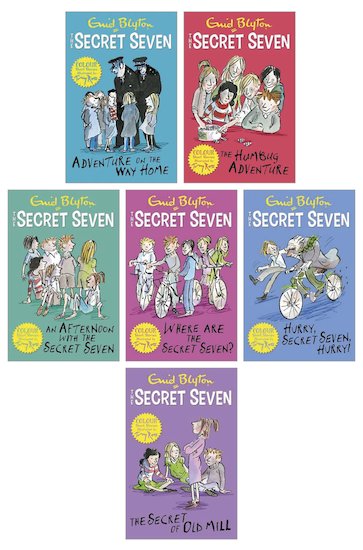 Secret Seven Colour Short Stories x6
