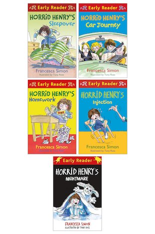 Horrid Henry Pack X5 - Scholastic Kids' Club