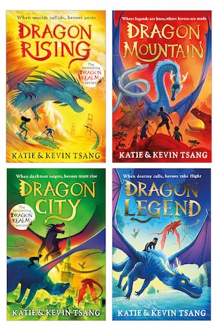 Dragon Realm Pack x4 - Scholastic Kids' Club