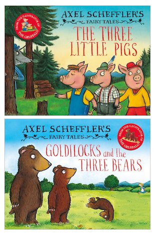 Axel Scheffler Fairytales x2