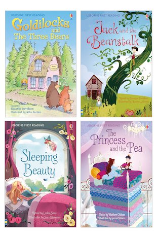 Usborne Fairytales Pack x 4 - Scholastic Kids' Club