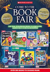 Scholastic Book Fair Invitation Autumn 2022