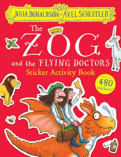 The Zog and the Flying Doctors Sticker Activity Book (PB)