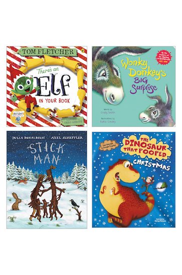 Christmas Board Book Pack x4