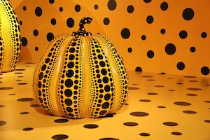 Pumpkin Sculpture by Yayoi Kusama Pumpkin Sculpture by Yayoi Kusama