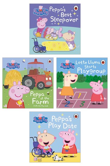 Peppa Pig Goes To A Sleepover  Kids TV And Stories 