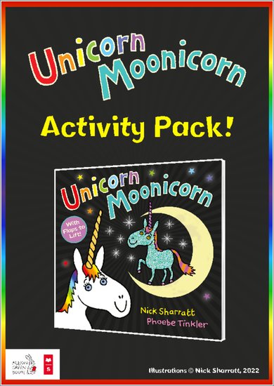 Unicorn Moonicorn activity pack
