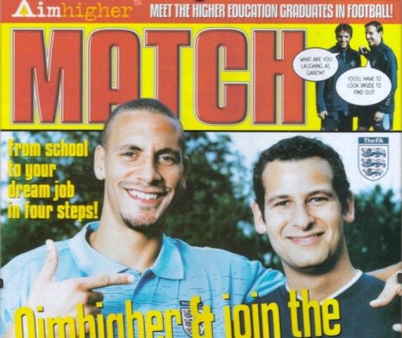 Dan Freedman and rio ferdinand on the cover of match.jpg Dan Freedman and rio ferdinand on the cover of match.jpg