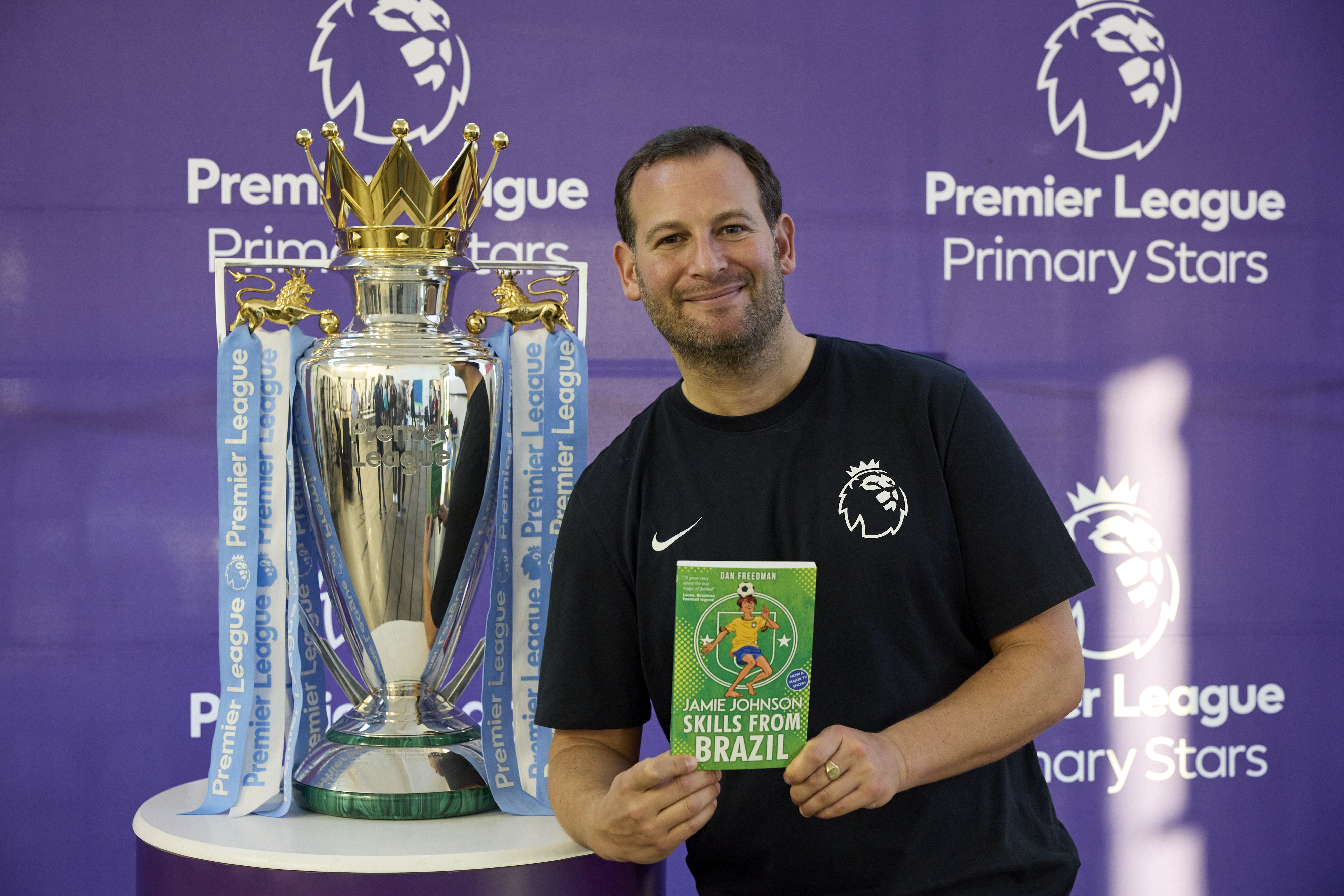 Dan with PL trophy Dan with PL trophy