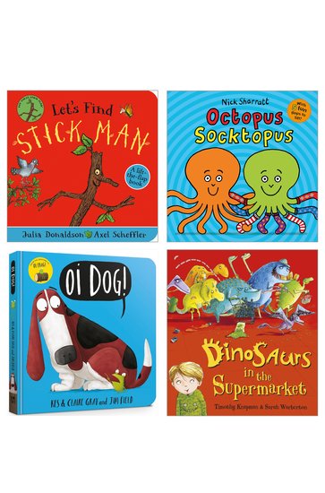 Board Book Pack x4