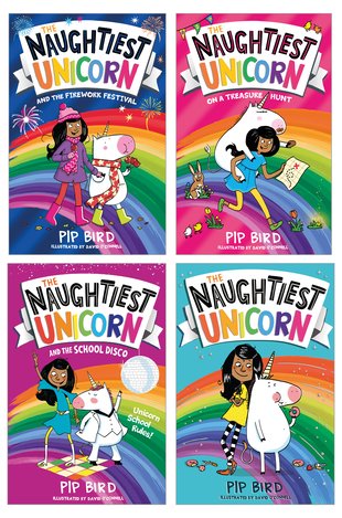 The Naughtiest Unicorn Pack x 4