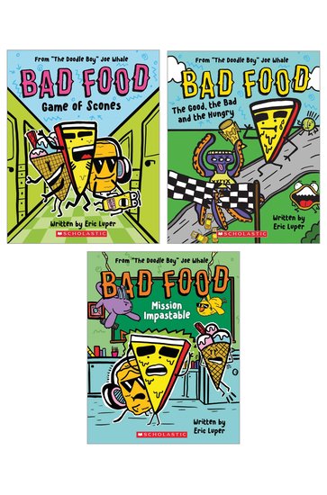 Bad Food Graphic Novels Pack x 3