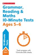 10-Minute SATS Tests: Grammar, Reading and Maths (Year 1) x 6