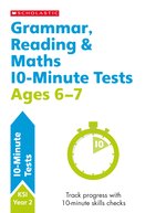10-Minute SATS Tests: Grammar, Reading and Maths (Year 2) x 6