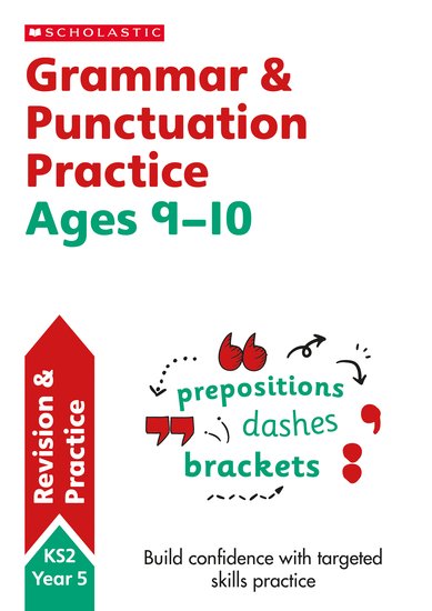 Scholastic English Skills: Grammar and Punctuation Workbook (Year 5) x 30