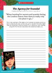 The Agency for Scandal - creative writing prompt (1 page)