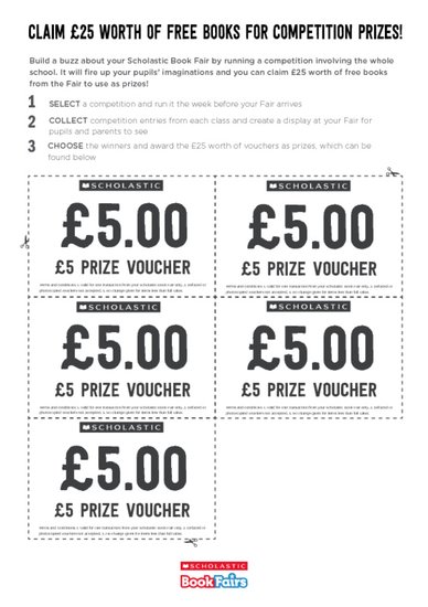 Scholastic Book Fairs Primary Vouchers