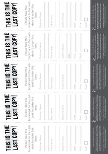 Celtic Travelling Book Fairs Bookmarks