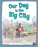 PM Turquoise: Our Day in the Big City (PM Storybooks) Level 17