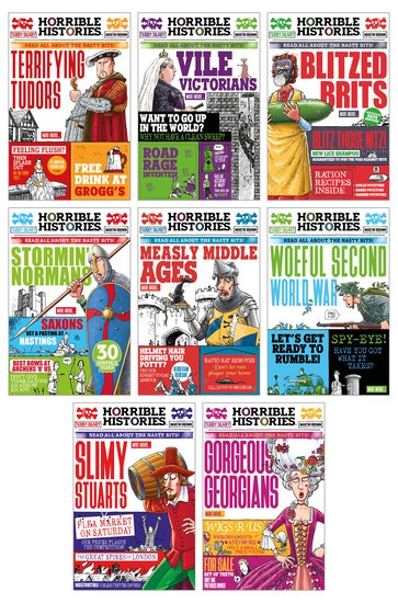 Horrible Histories AD Pack x8