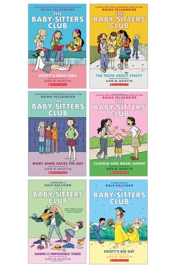 The Baby-Sitters Club Pack x 6