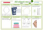 All about me – maths mat