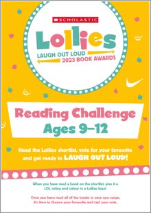Ages 9-12 - Lollies Reading Challenge 2023