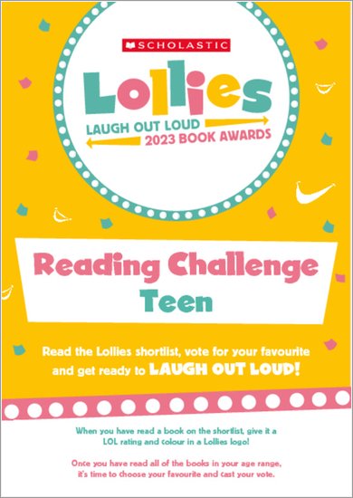 Teen - Lollies Reading Challenge 2023
