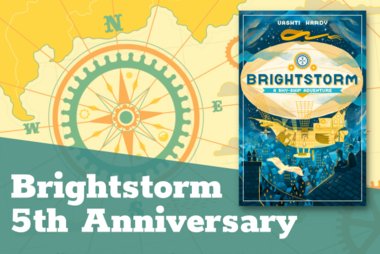 Brightstorm by Vashti Hardy 5th anniversary blog