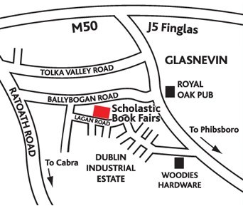 Dublin warehouse map Dublin warehouse map
