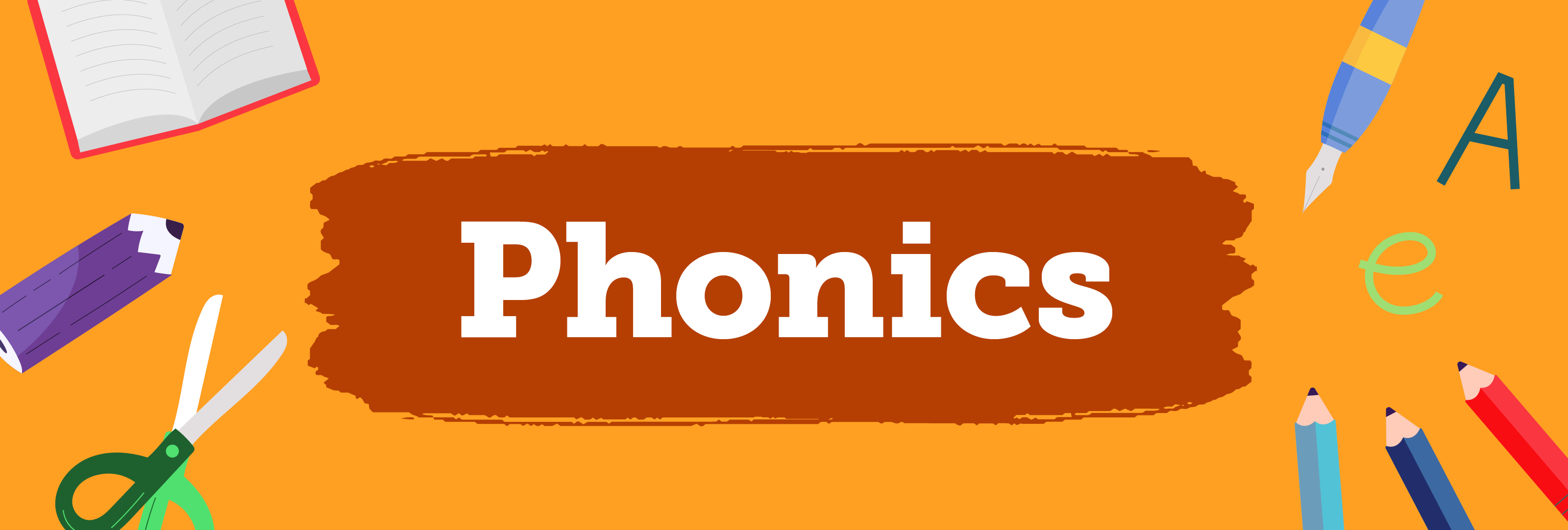 phonics banners lap.jpg - Scholastic Kids' Club