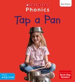 Phonics Book Bag Readers Non-fiction: Tap a Pan (Set 1) Matched to Little Wandle Letters and Sounds 