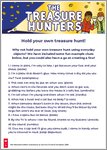 The Treasure Hunters - hold your own treasure hunt (2 pages)