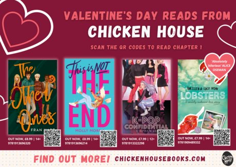 Valentine's Day Reads from Chicken House Valentine's Day Reads from Chicken House