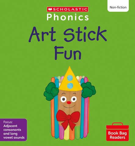 Art Stick Fun (Set 8) Matched to Little Wandle Letters and Sounds Revised