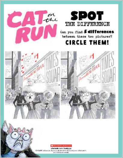 Cat on the Run Activity Pack